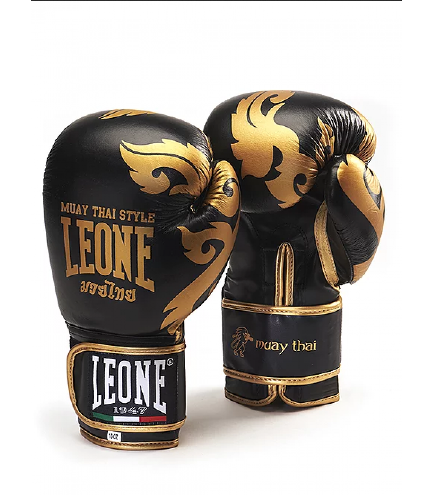 Leone - Muay Thai Boxing Gloves GN031 - Black